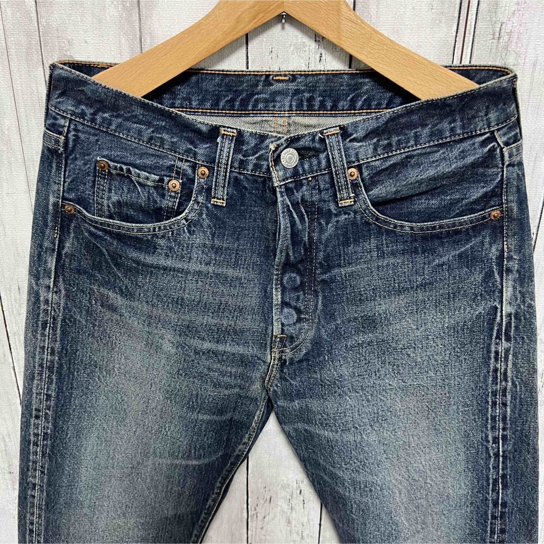 DENIME - DENIME ユーズド加工セルビッチデニム!色落ち雰囲気 DENIME - DENIME ユーズド加工セルビッチデニム!色落ち雰囲気