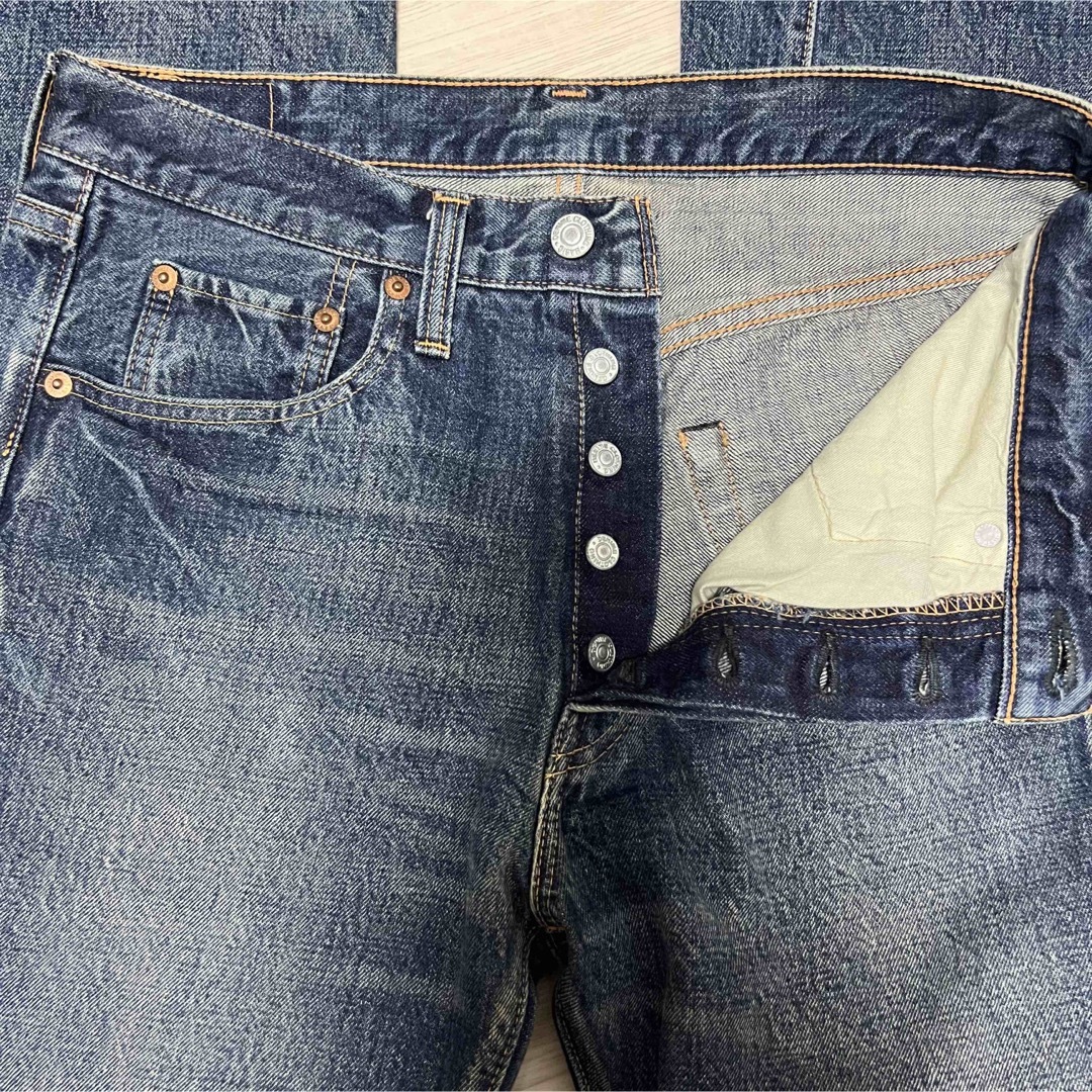 DENIME - DENIME ユーズド加工セルビッチデニム!色落ち雰囲気 DENIME - DENIME ユーズド加工セルビッチデニム!色落ち雰囲気