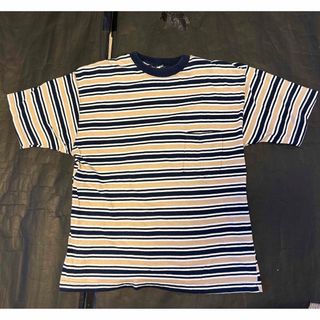 オールドネイビー(Old Navy)のアメリカ古着●90s旧タグOLD NAVY オールドネイビーポケットTシャツM(Tシャツ/カットソー(半袖/袖なし))