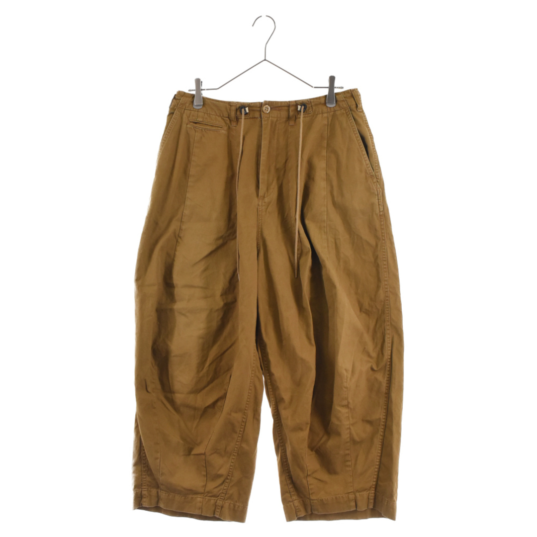 Needles ニードルス H.D.Pant Militaryヒザデル ミリタリーパンツ ブラウン EJ151575センチ裾幅