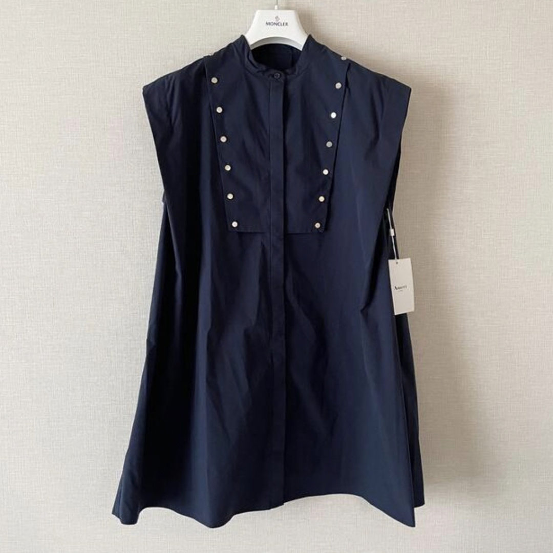 新品未使用タグ付き】AMERI MEDI BUTTON TUNIC SHIRT-