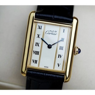 カルティエ(Cartier)のカルティエ マスト タンク ゴールドライン ローマン LM Cartier (腕時計(アナログ))