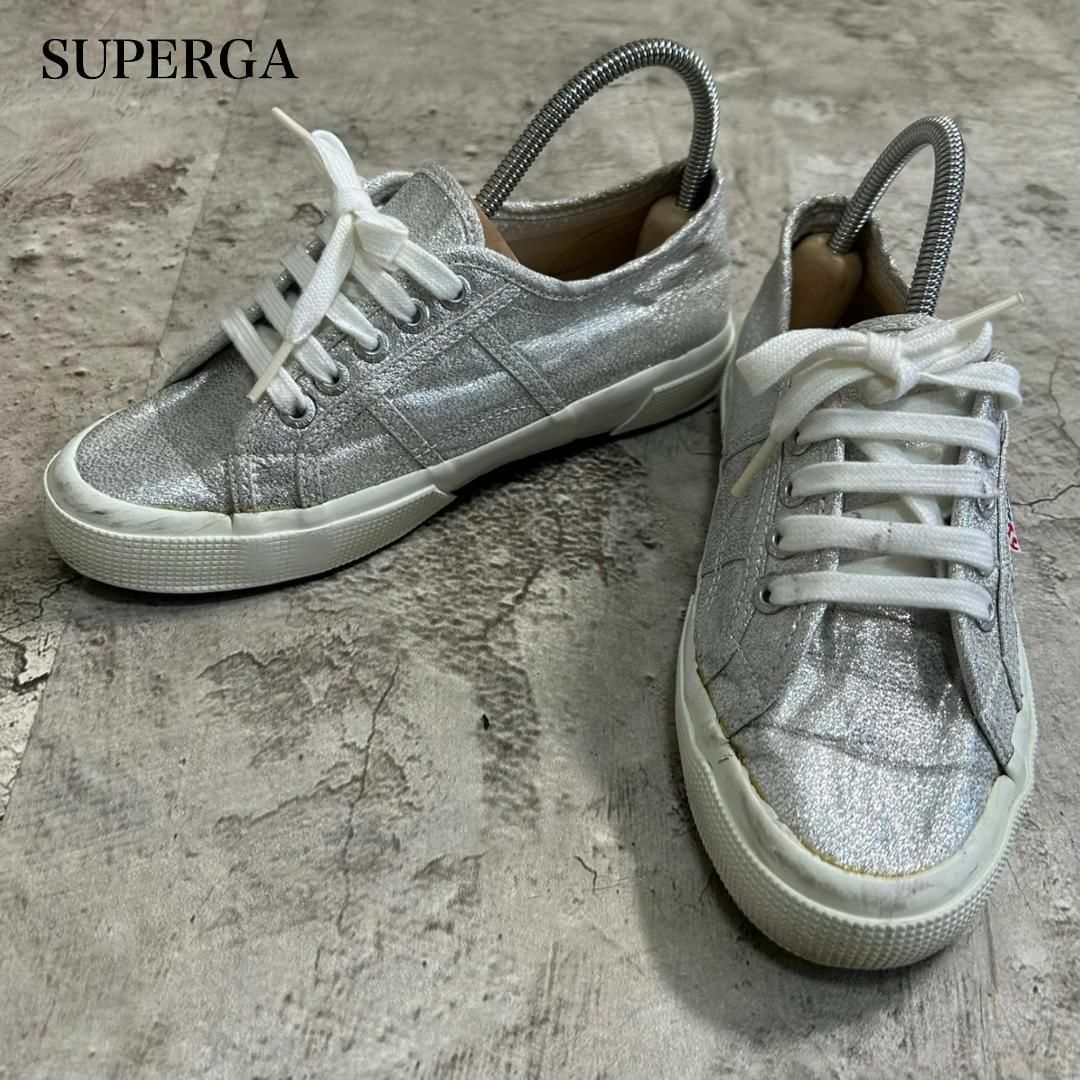 新品】forte_forte×SUPERGA スニーカー 23〜23.5-