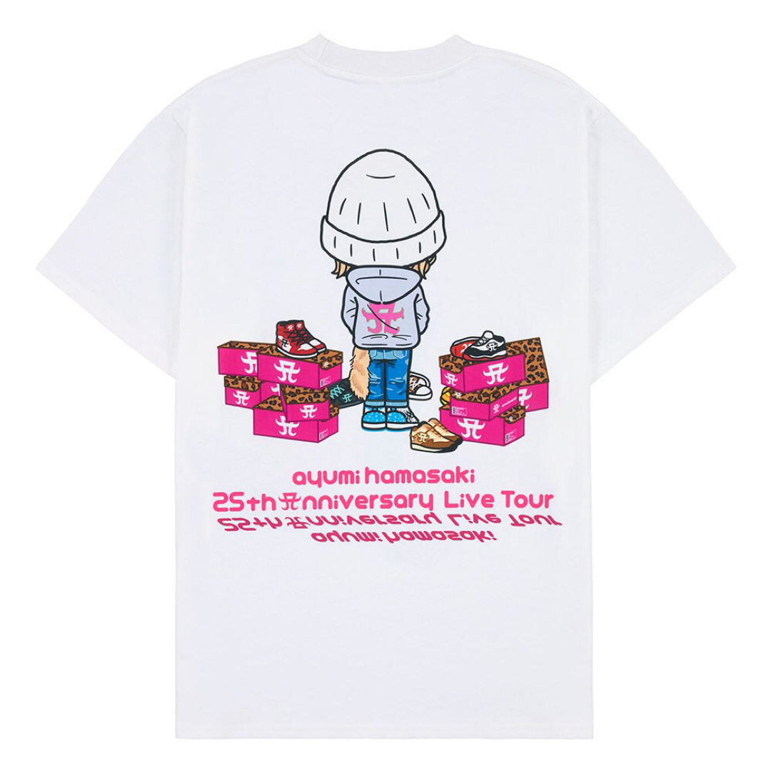 浜崎あゆみ Hoodie ayupan Tシャツ white S 会場限定-eastgate.mk