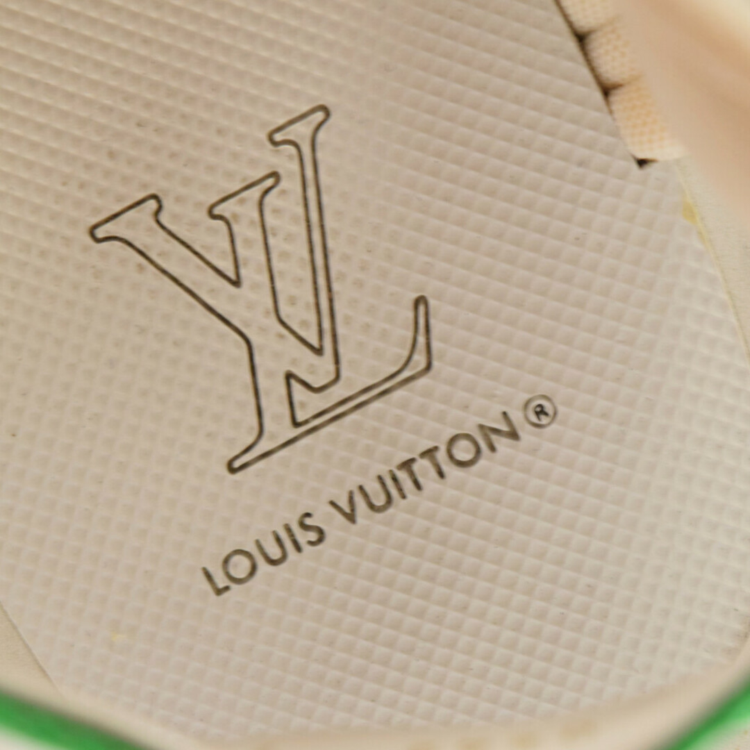 LOUIS VUITTON(ルイヴィトン)のLOUIS VUITTON ルイヴィトン 22AW パナマラインサンダル 1AA4FV ホワイト/グリーン メンズの靴/シューズ(サンダル)の商品写真