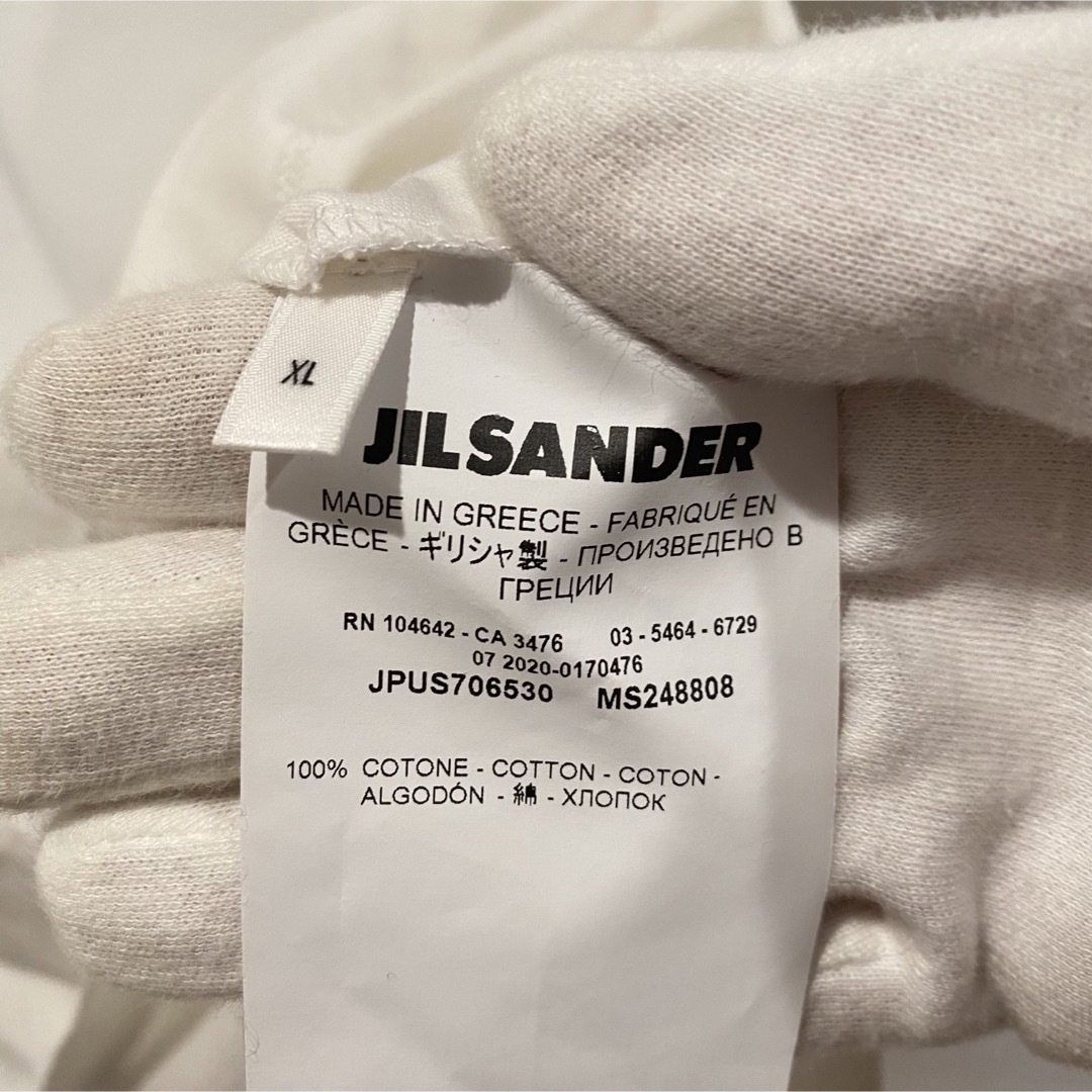 Jil Sander - 美品 Jil Sander ジルサンダー Tシャツ パックT ホワイト