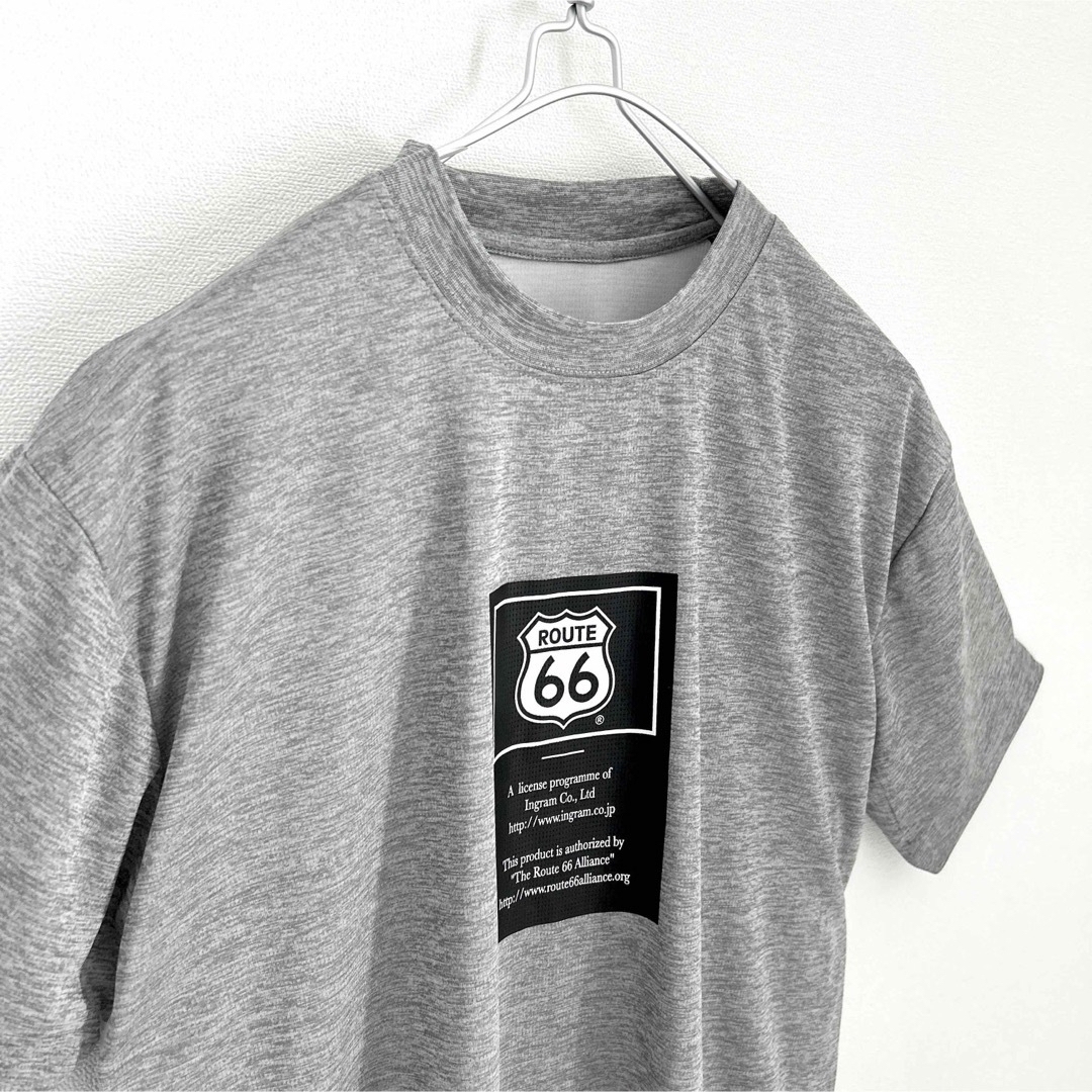 新品・未使用　ROUTE66 ルート66 tシャツ グレー　M メンズのトップス(Tシャツ/カットソー(半袖/袖なし))の商品写真