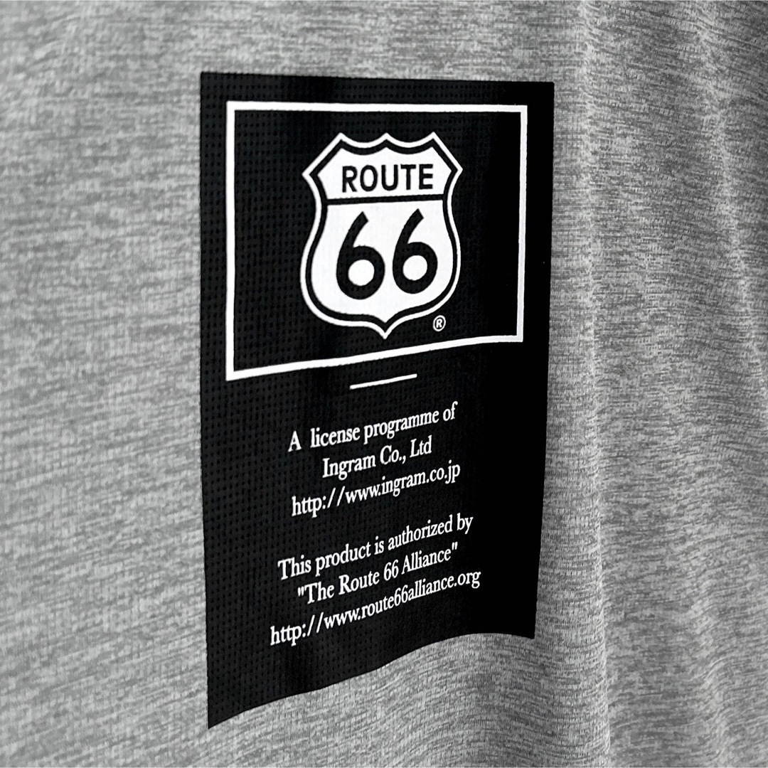 新品・未使用　ROUTE66 ルート66 tシャツ グレー　M メンズのトップス(Tシャツ/カットソー(半袖/袖なし))の商品写真