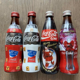 コカコーラ(コカ・コーラ)のコカコーラ瓶セット(置物)