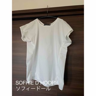 ソフィードール(SOFIE D'HOORE)の美品　SOFHIE D’HOOREソフィードール　ふんわりブラウス(シャツ/ブラウス(半袖/袖なし))