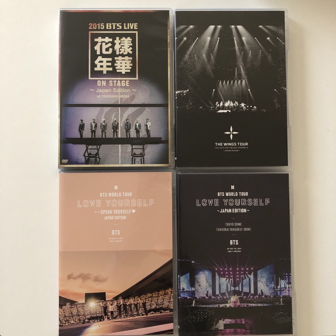 BTS/LIVEDVD JAPAN EDITION/2015,2018,2019