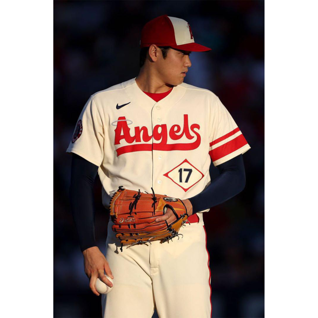 【新品・正規品】大谷翔平 2022年MLBシティコネクト レプリカユニフォームM