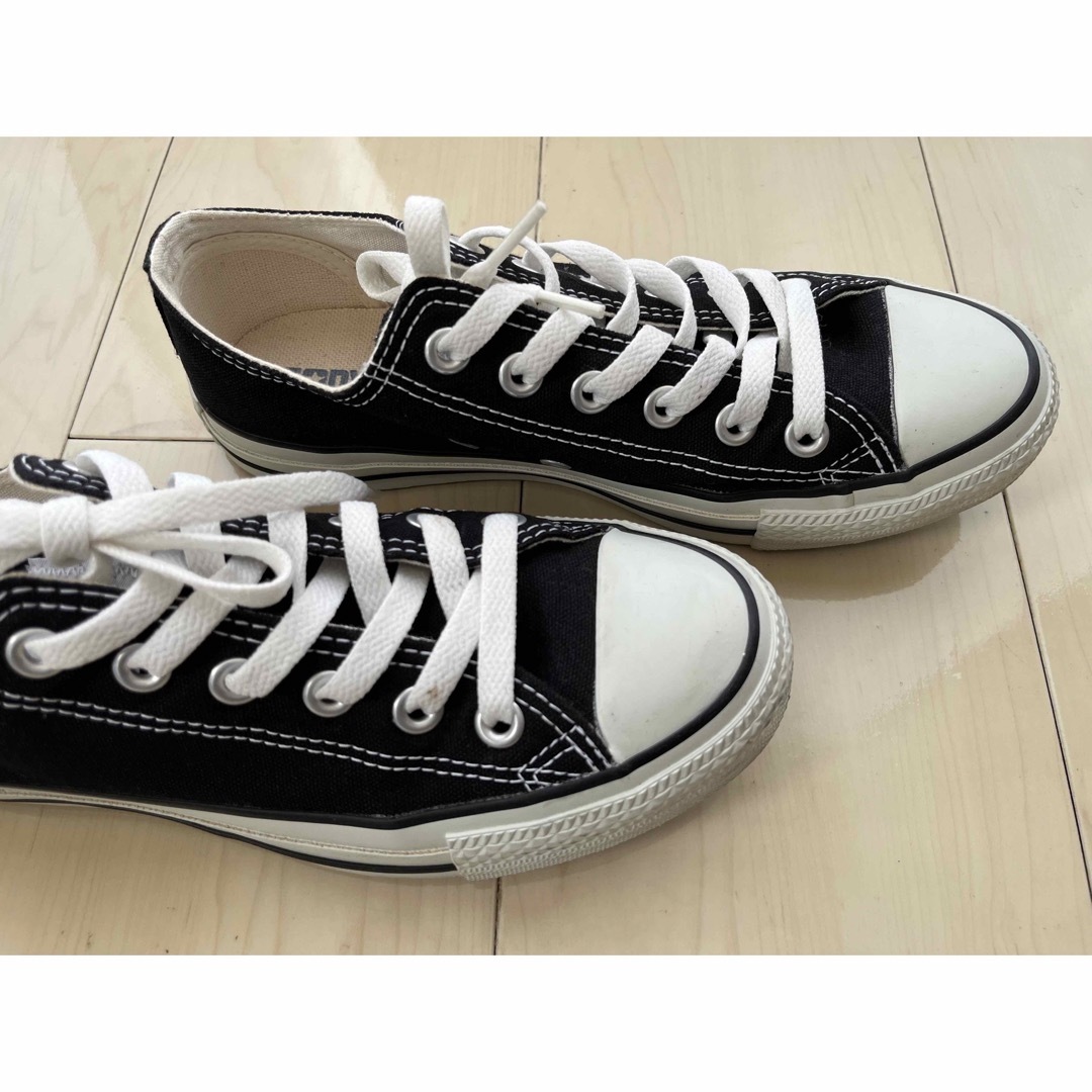 ALL STAR（CONVERSE）(オールスター)の美品　コンバース　オールスター　23.5 黒 レディースの靴/シューズ(スニーカー)の商品写真