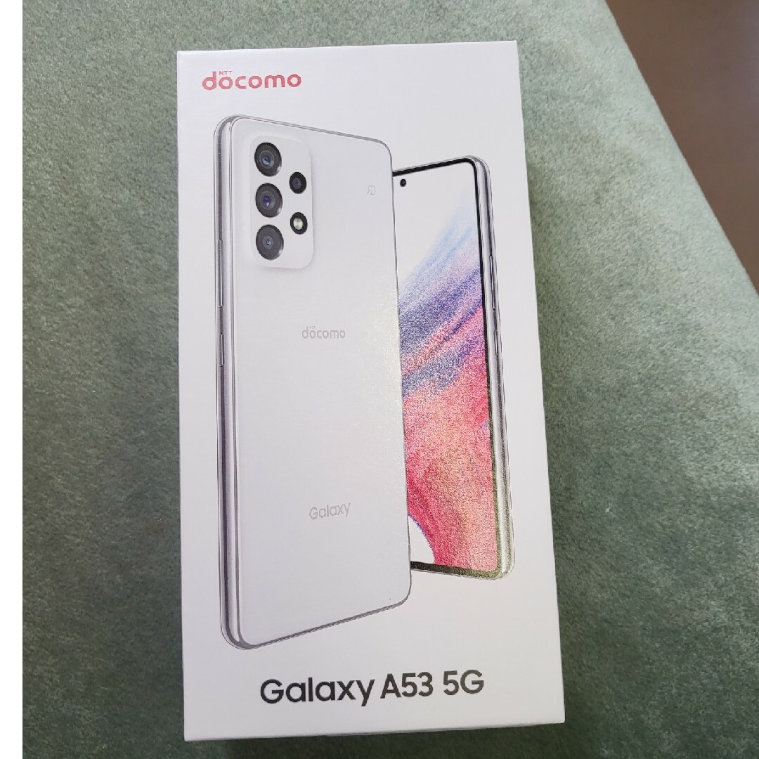 SAMSUNG Galaxy A53 5G SC-53C オーサムホワイト スマホ/家電/カメラのスマートフォン/携帯電話(スマートフォン本体)の商品写真