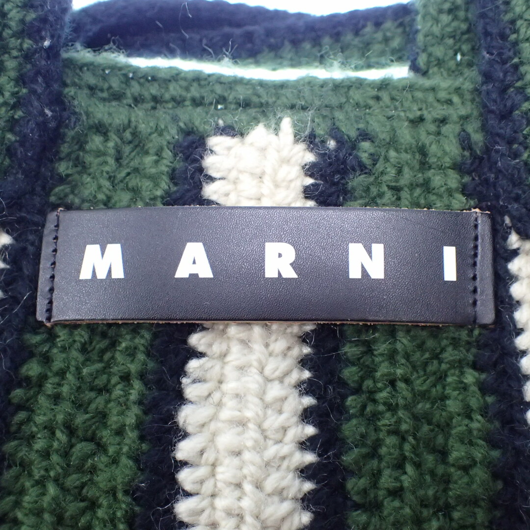 Marni(マルニ)のマルニ ニットトートバッグ マーケット クロシェ【AFE2】 メンズのバッグ(バッグパック/リュック)の商品写真