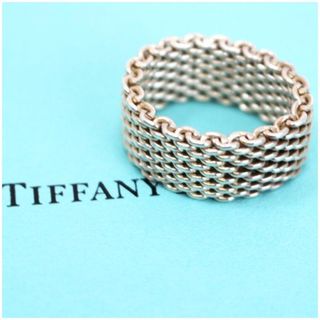 Tiffany & Co. - 【美品】Tiffany & Co. アトラス オープン リング 8号