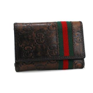 Gucci - グッチ グッチシマ 6連キーケース(2欠) #138077 中古の通販