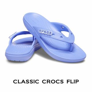 クロックス(crocs)の24cm クロックス クラシック フリップ デジタルヴァイオレット パープル系(ビーチサンダル)