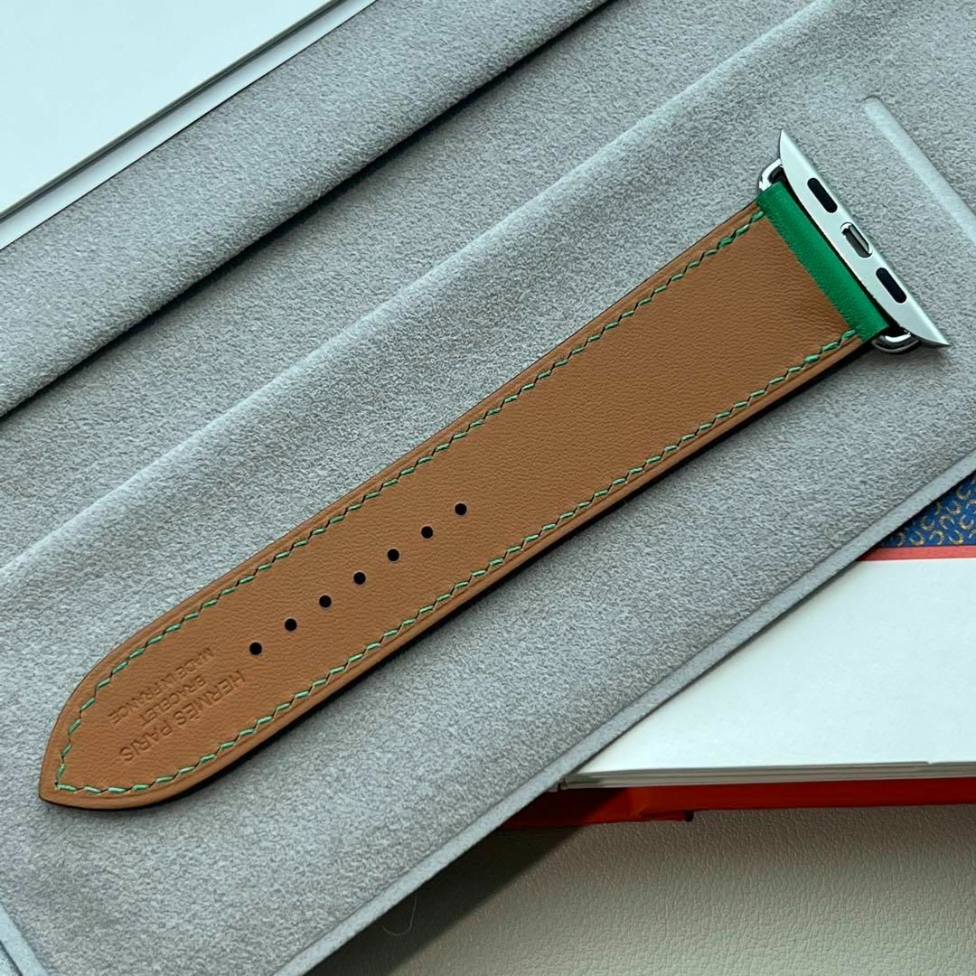 Hermes(エルメス)のHERMES Apple Watch ベルト45mm　シンプルトゥール　バンブー レディースのファッション小物(腕時計)の商品写真