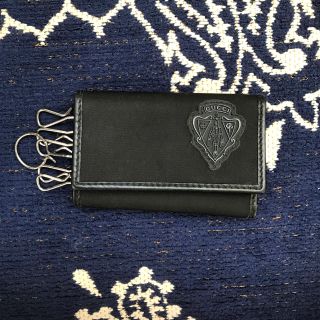 グッチ(Gucci)の【送料込】GUCCI 正規品 キーケース ナイロン×レザー(キーケース)