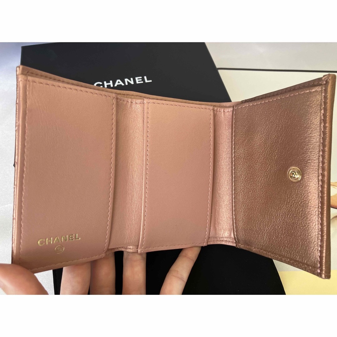 【美品♡レア♡CHANEL】2.55マトラッセ⭐︎クラシック⭐︎三つ折り財布