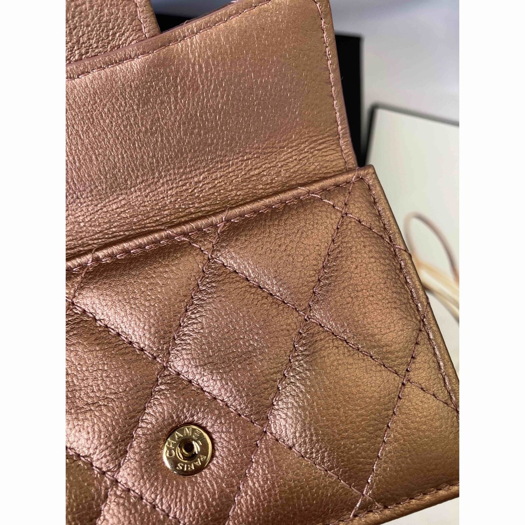 【美品♡レア♡CHANEL】2.55マトラッセ⭐︎クラシック⭐︎三つ折り財布