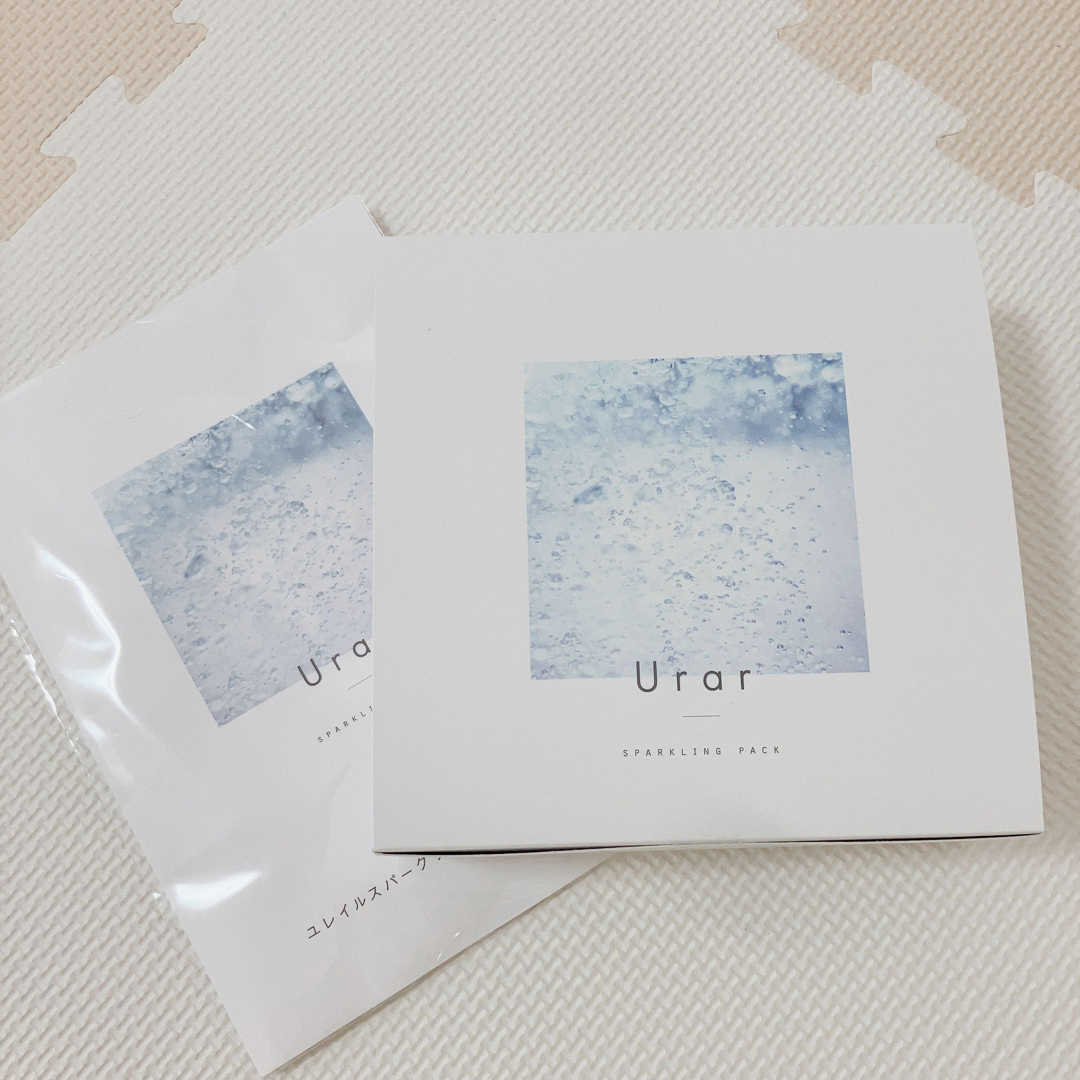 Urar(ユレイル)⭐︎炭酸パック 5回分 コスメ/美容のスキンケア/基礎化粧品(パック/フェイスマスク)の商品写真