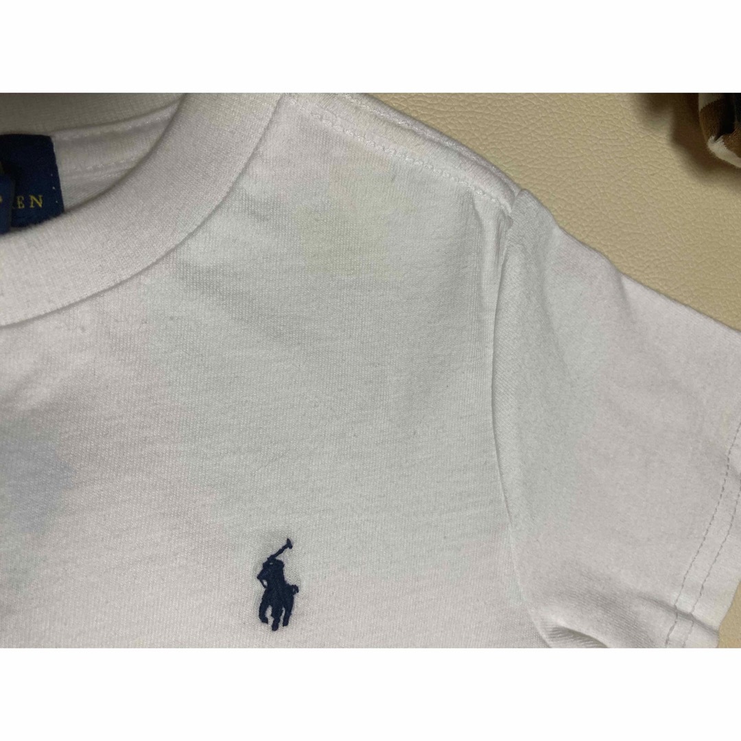 POLO RALPH LAUREN(ポロラルフローレン)の【新品タグ付】ラルフ定番ワンポイントTシャツ4T110cm キッズ/ベビー/マタニティのキッズ服男の子用(90cm~)(Tシャツ/カットソー)の商品写真