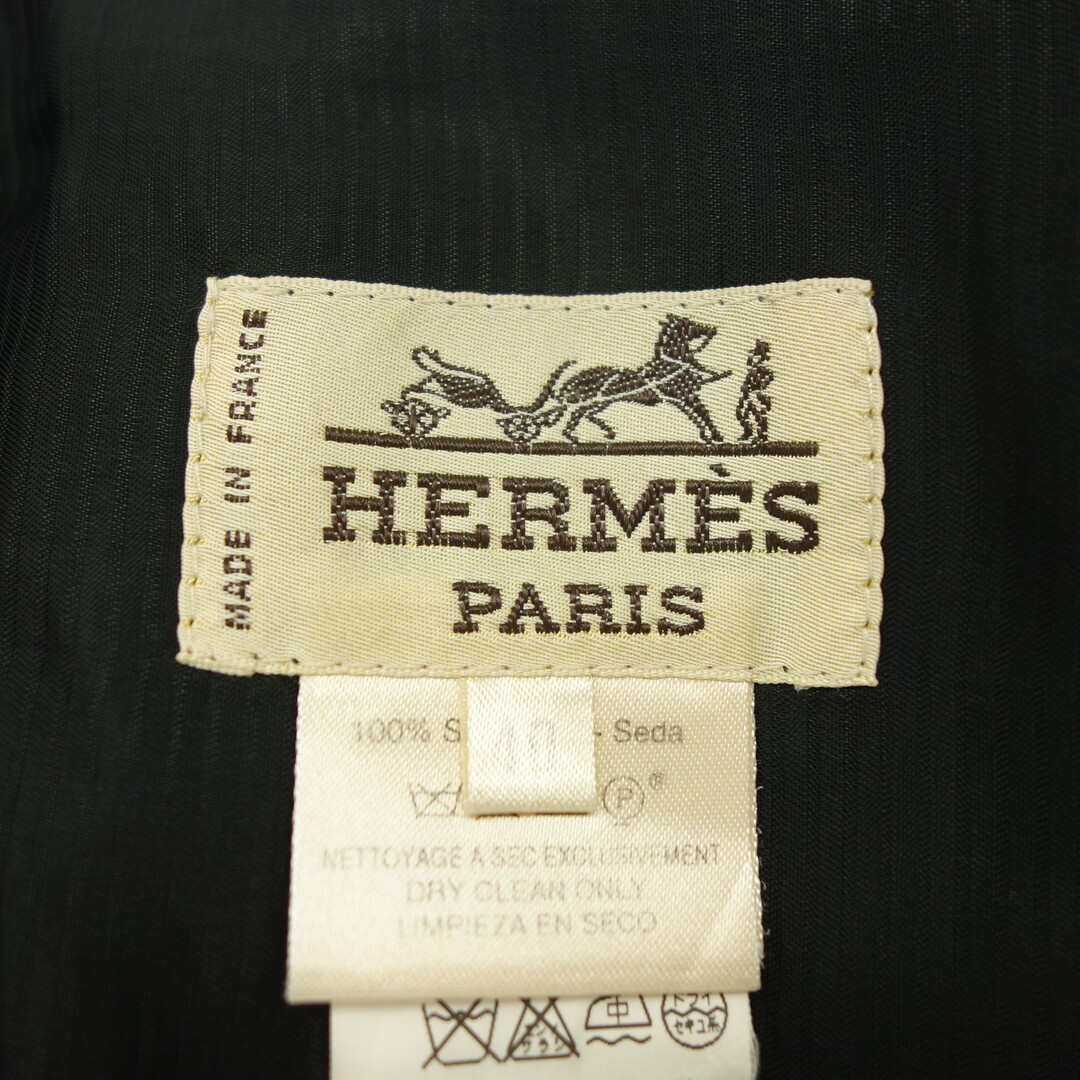 Hermes(エルメス)のエルメス ベスト シルク H DE LiNARES 40【AFB36】 レディースのトップス(ベスト/ジレ)の商品写真