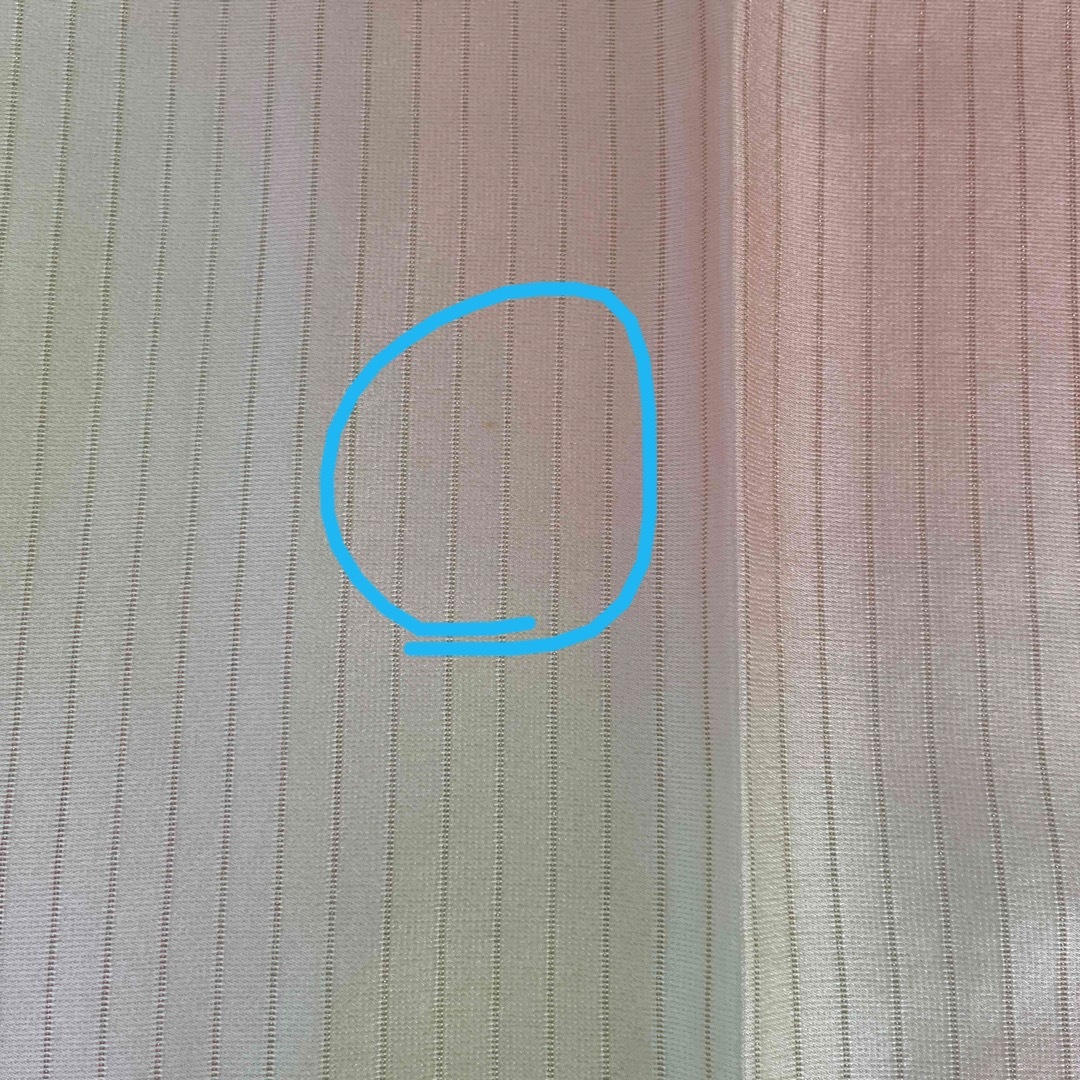 ぎをん齋藤　夏の帯揚げ　絽　薄いピンクと薄いレモンイエローぼかし レディースの水着/浴衣(和装小物)の商品写真