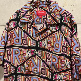 希少❗️Supreme 花柄　レーヨン　シャツ　Sサイズ