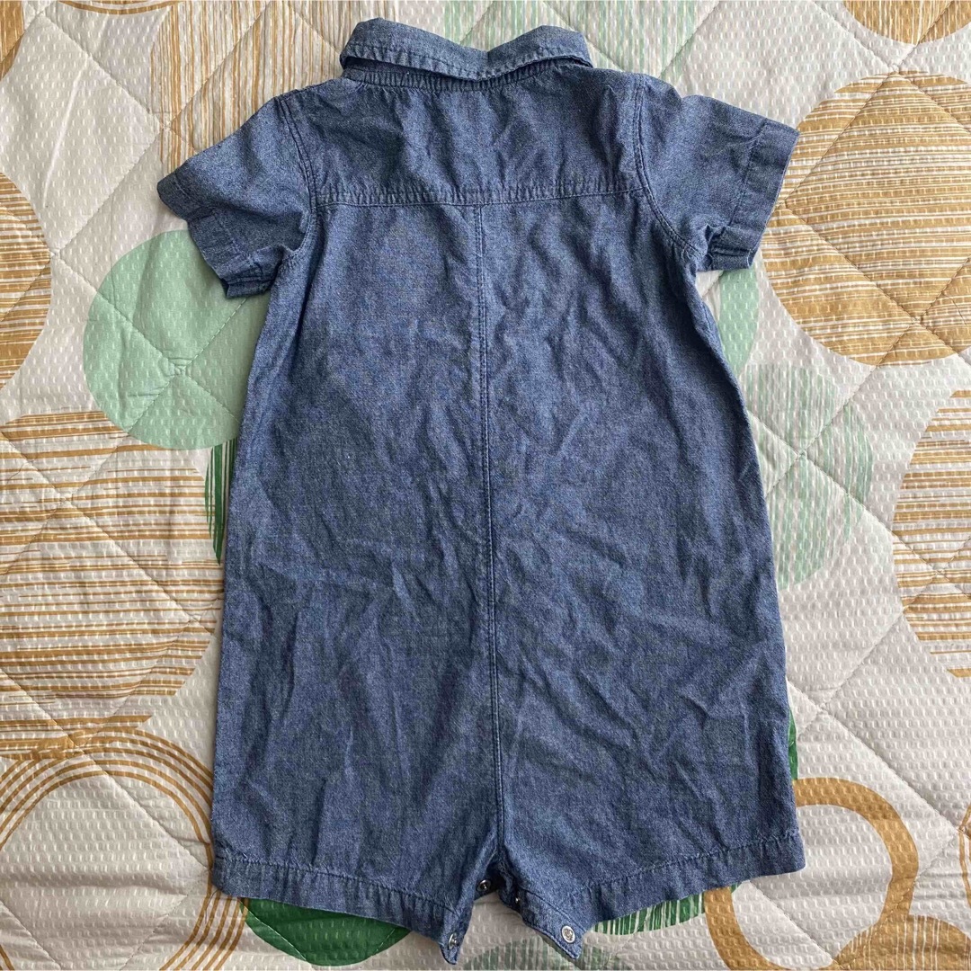 carter's(カーターズ)のデニム地ロンパース　24months キッズ/ベビー/マタニティのベビー服(~85cm)(ロンパース)の商品写真