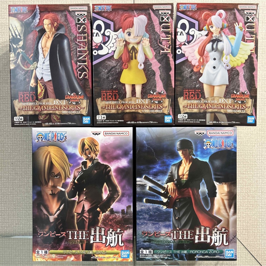 オンライン限定商品】 ワンピース THE出航 ルフィ ゾロ サンジ