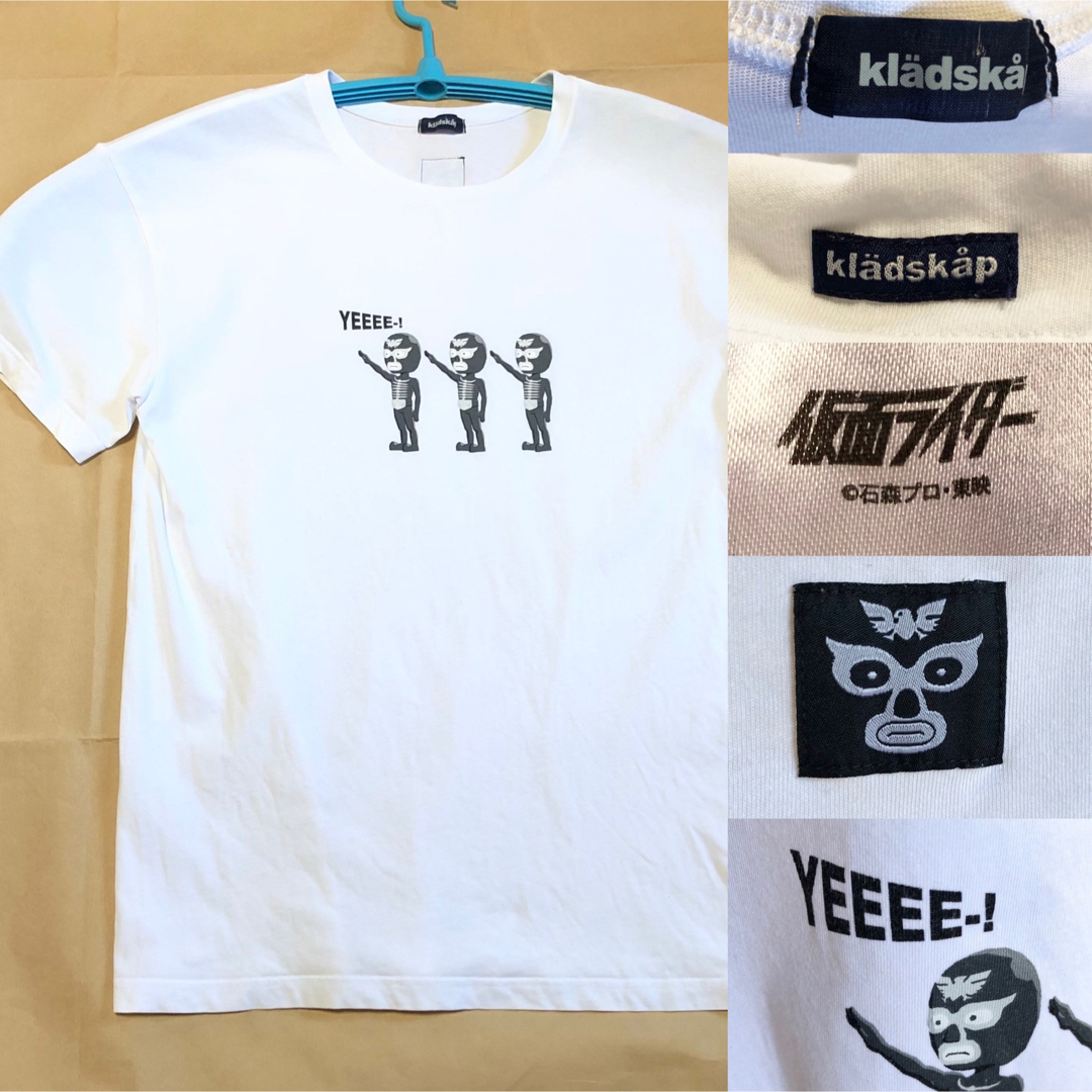 kladskap(クレードスコープ)のkladskap 仮面ライダー Tシャツ F 白 レディースのトップス(Tシャツ(半袖/袖なし))の商品写真