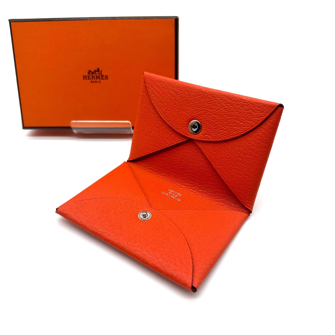 Hermes - 【美品】HERMES エルメス ガルヴィ カードケース 名刺入れの