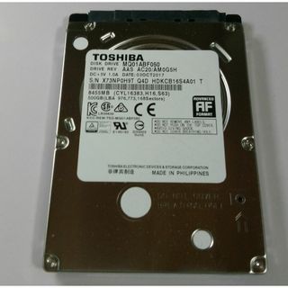 トウシバ(東芝)の【訳あり】TOSHIBA 2.5インチ HDD MQ01ABF050 500GB(PCパーツ)