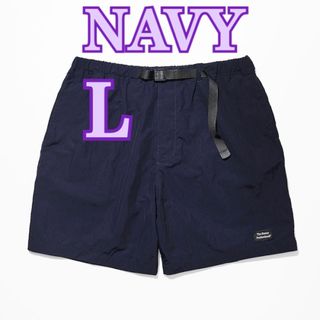 ワンエルディーケーセレクト(1LDK SELECT)の★L・新品・送料込★ennoy NYLON EASY SHORTS NAVY(ショートパンツ)