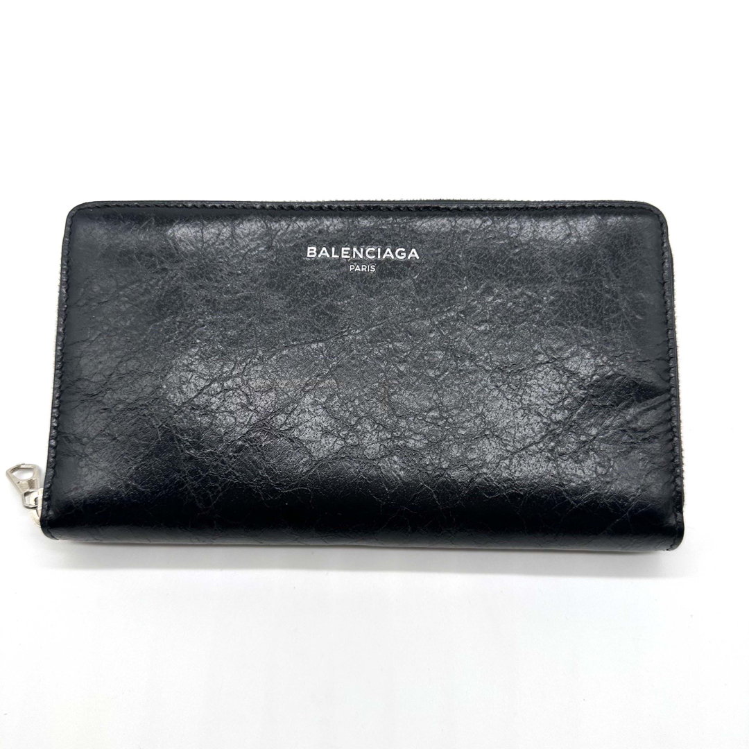 【極上美品】BALENCIAGA バレンシアガ ラウンドファスナー 長財布