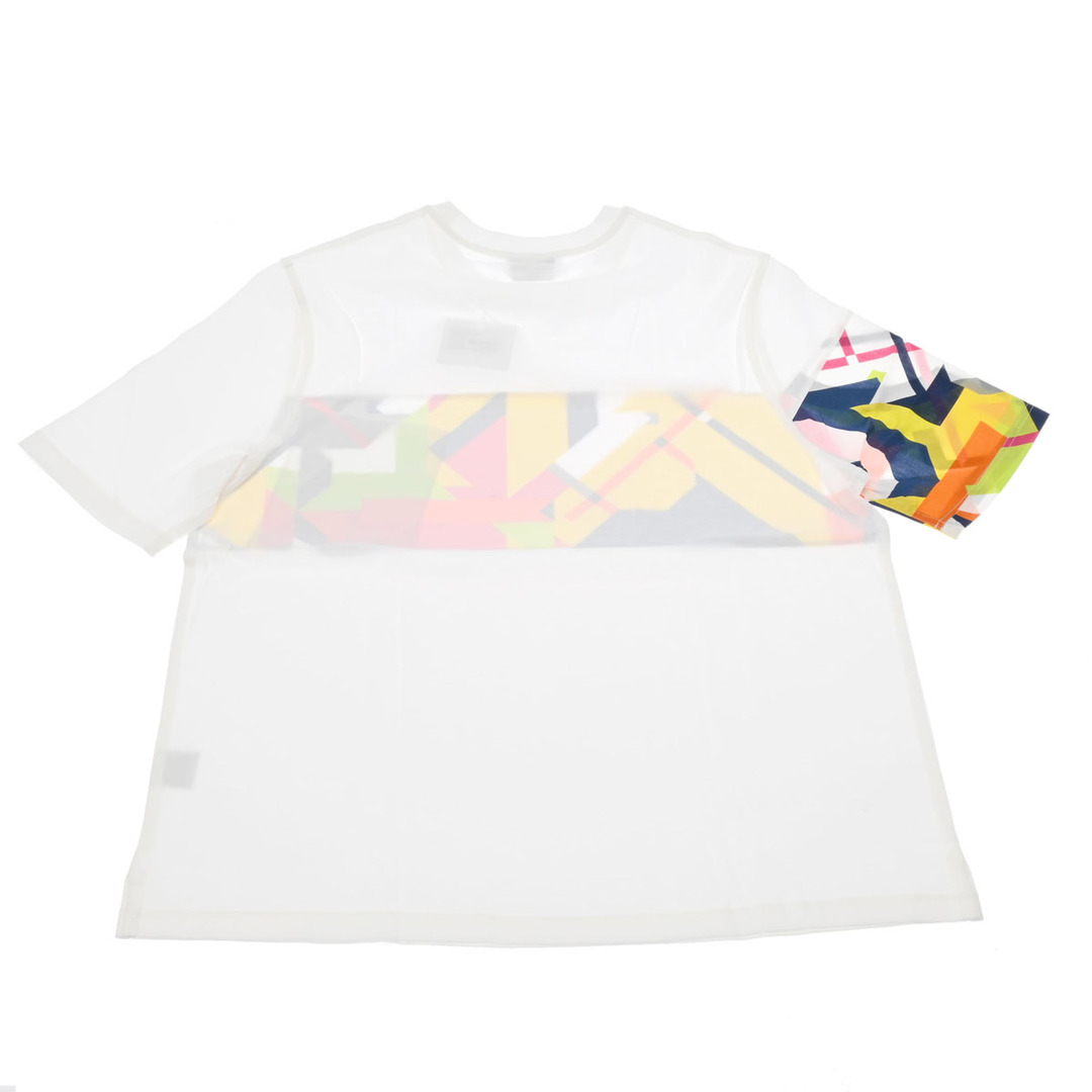 Hermes - エルメス Tシャツ プリントストライプポケット Lサイズ 半袖