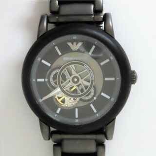 エンポリオアルマーニ(Emporio Armani)の美品 稼働品 エンポリオアルマーニ 自動巻き メンズ 腕時計 AR-60010(腕時計(アナログ))