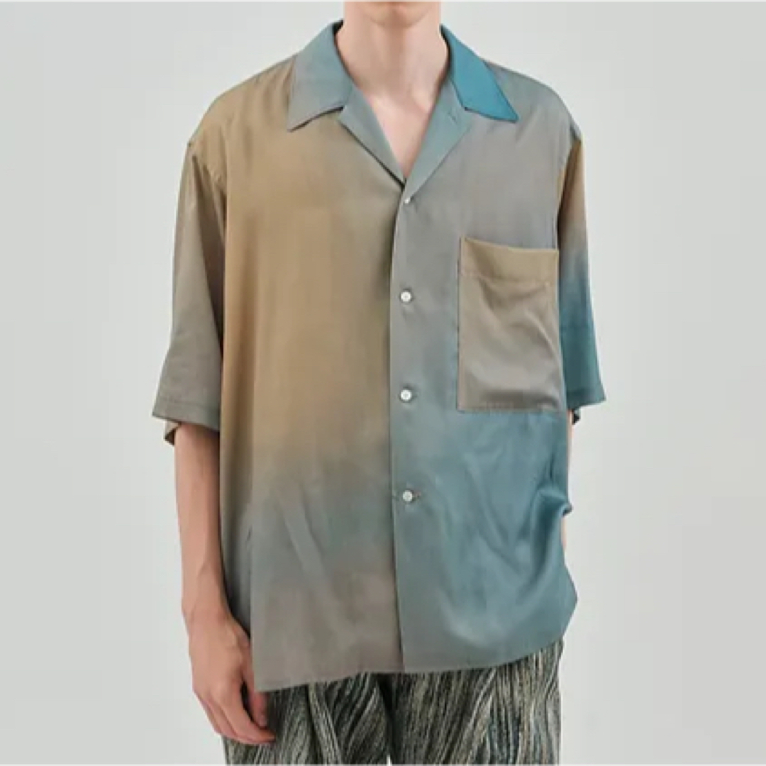 YOKE(ヨーク)の23SS YOKE PRINTED OPEN COLLAR SHIRT サイズ３ メンズのトップス(シャツ)の商品写真