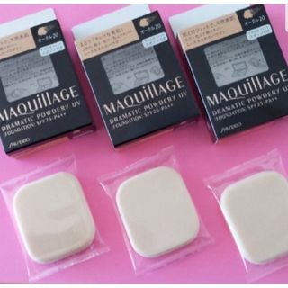 マキアージュ(MAQuillAGE)のスポンジ5個★資生堂★マキアージュ★やわらかフィットスポンジ(パフ・スポンジ)