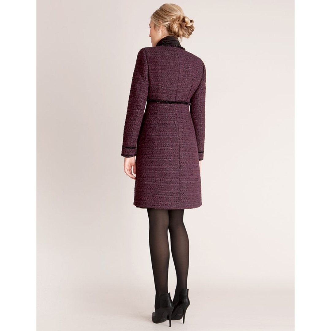 Seraphine 新品 UK8 キャサリン妃 ツイードマタニティコート