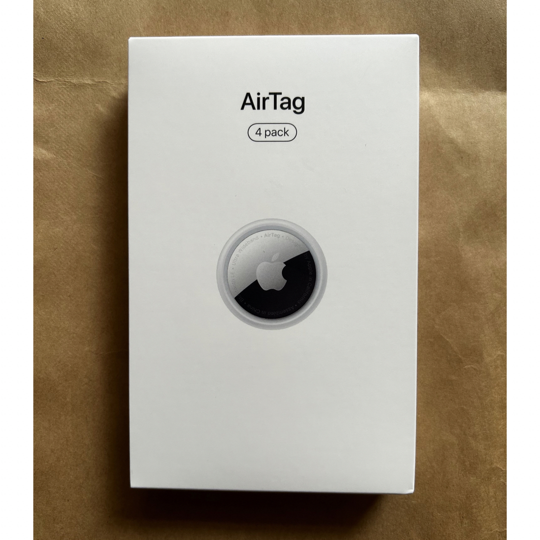 Apple - [新品未開封] Apple AirTag 本体 4個入り 国内正規品の通販 by