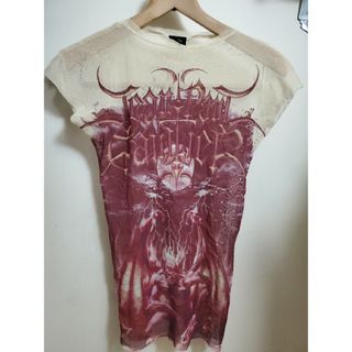 ジャンポールゴルチエ(Jean-Paul GAULTIER)のゴルチェ デビル柄 カットソー(Tシャツ/カットソー(七分/長袖))