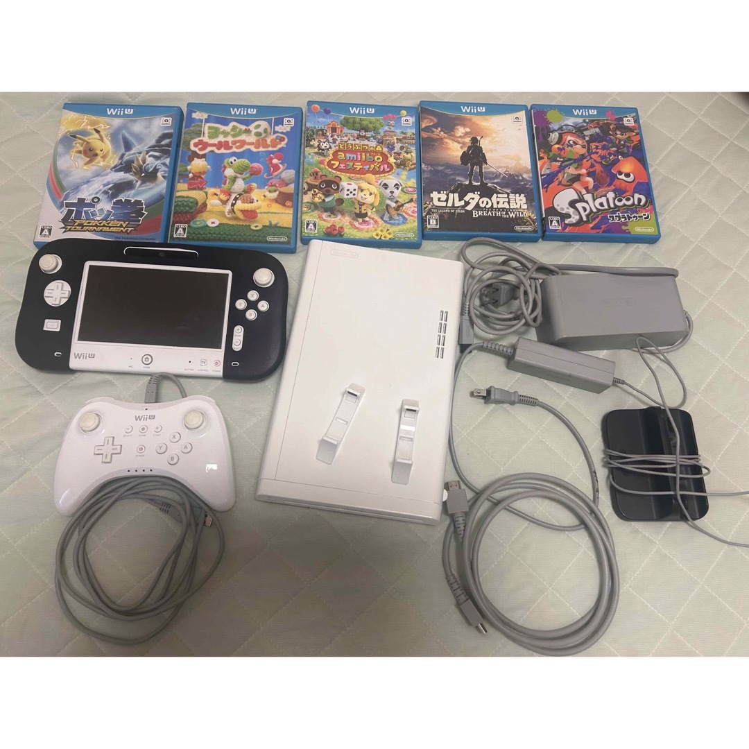 安いファッション Nintendo SHIRO+ソフト+プロコン U プレミアム