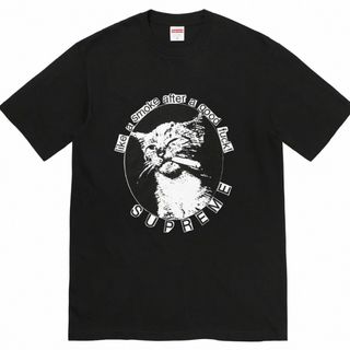 シュプリーム(Supreme)のSupreme Smoke Tee "Black" Tシャツ　XL 猫　ネコ(Tシャツ/カットソー(半袖/袖なし))