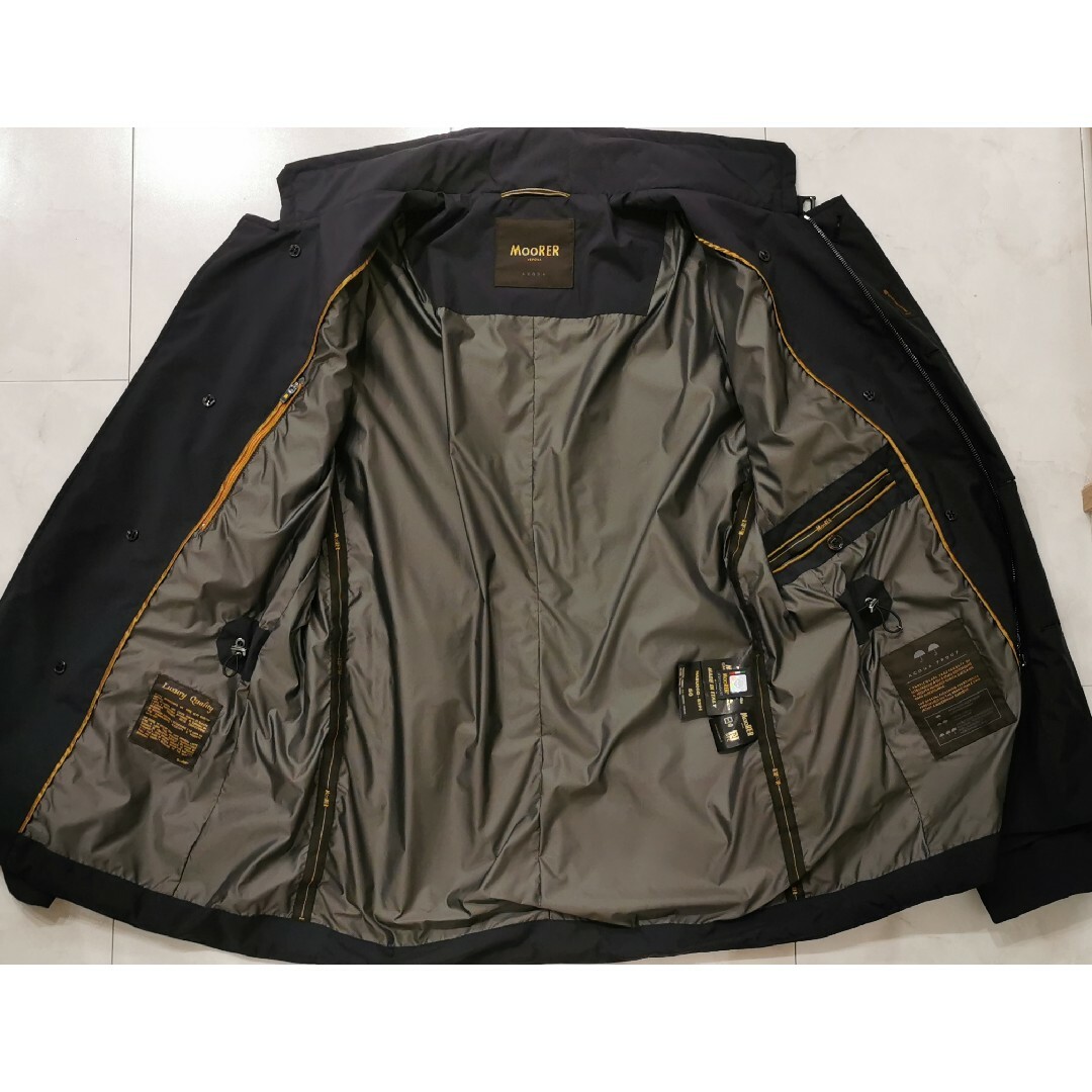 MooRER(ムーレー)のMOORER ムーレー セミダブルジャケット NABUCCO 50 ネイビー メンズのジャケット/アウター(ミリタリージャケット)の商品写真
