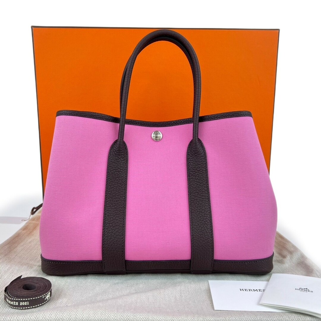 Hermes - 極美品 HERMES エルメス ガーデンパーティTPM ピンク Z刻印 ...