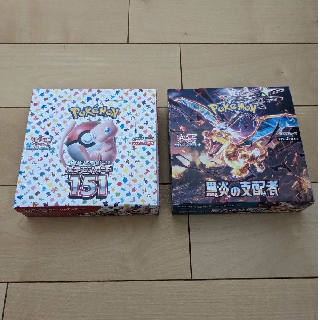 Box/デッキ/パックポケモンカード 151  黒炎の支配者　BOX
